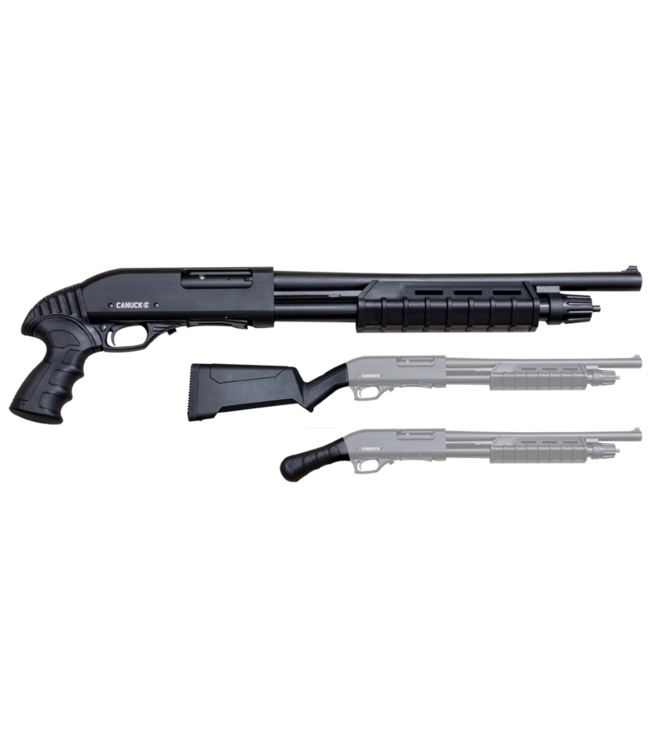 Canuck Enforcer Pump Action 12 GA w/ 3 Stocks
