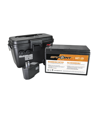 Spypoint 12V Battery, Charger & Housing Kit