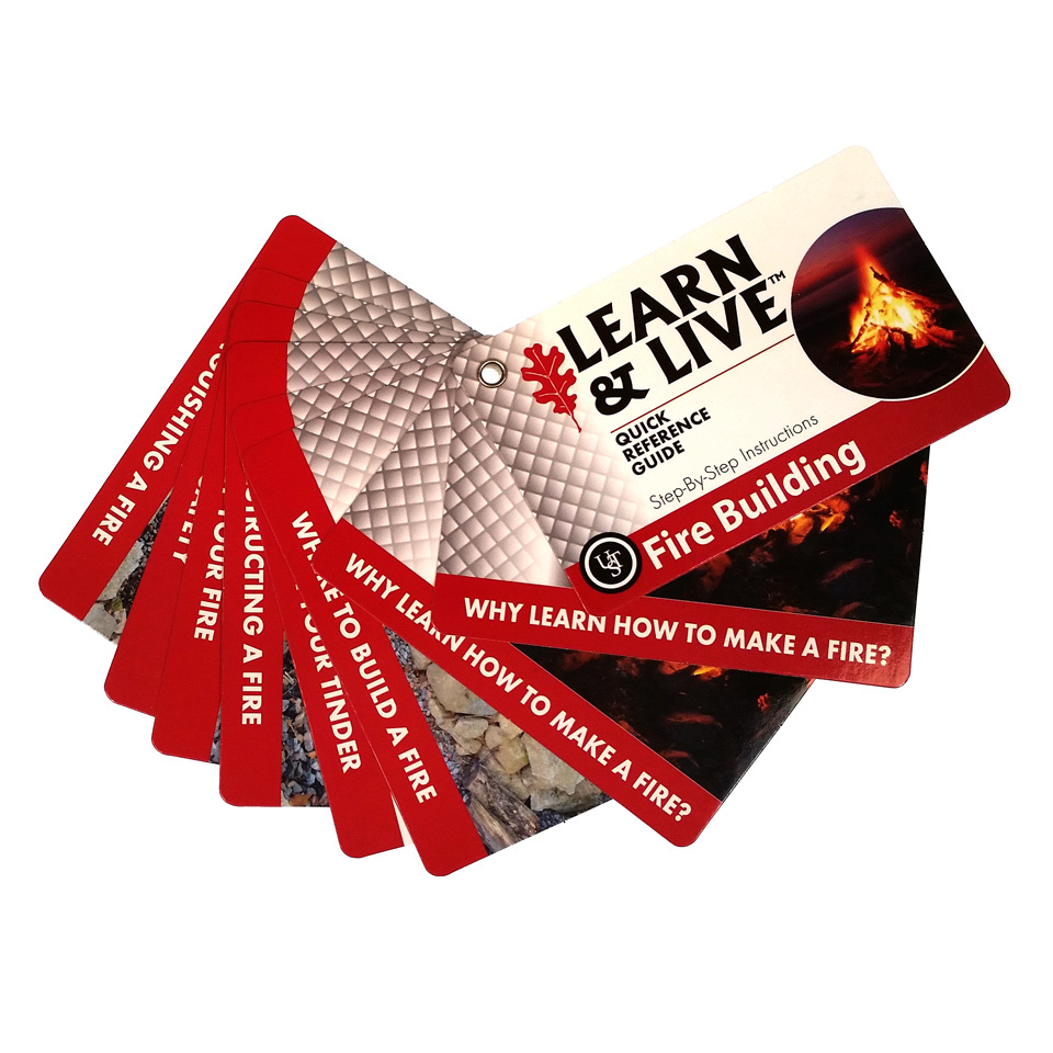 UST Learn & Live Fire Building Cards 20-80-1035 UST Learn & Live Fire Building Cards 20-80-1035