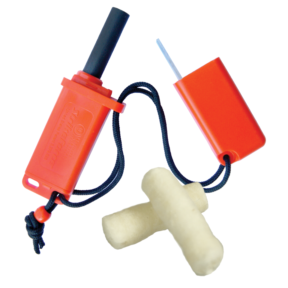 UST StrikeForce Fire Starter w/ Tinder Orange UST StrikeForce Fire Starter w/ Tinder Orange