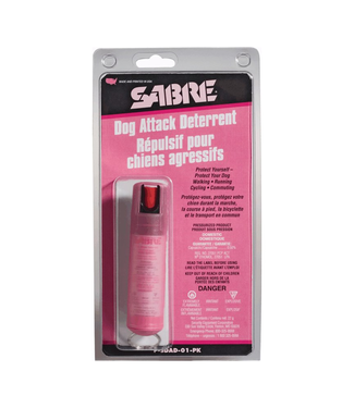 Sabre Dog Deterrent Spray Pink