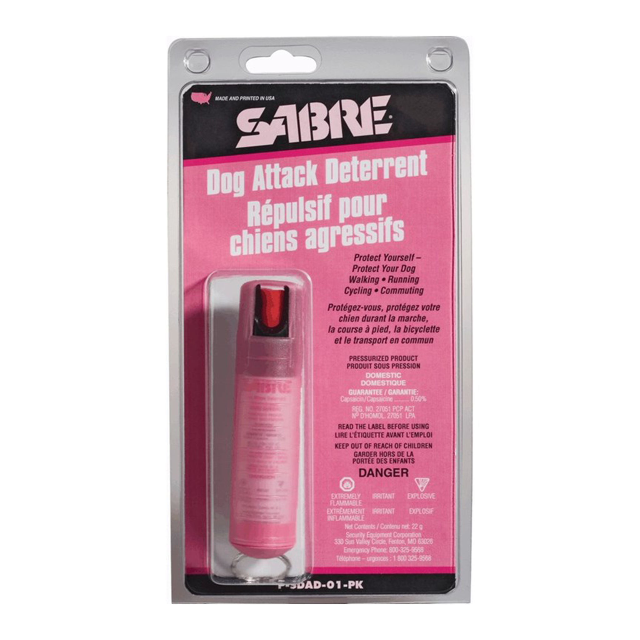 Sabre Dog Deterrent Spray Pink Sabre Dog Deterrent Spray Pink