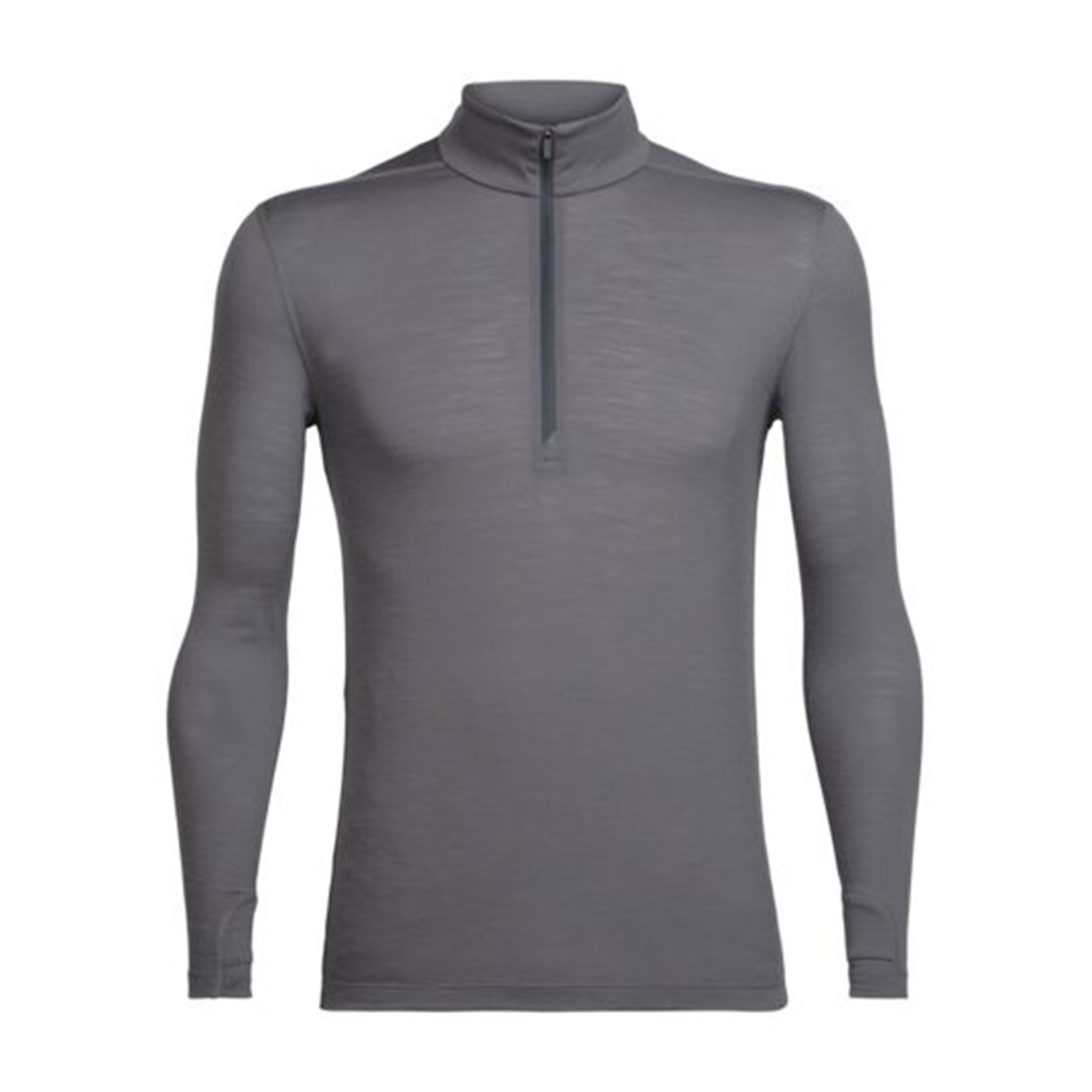 Icebreaker Merino Clothing Inc Icebreaker Mens Zeal Long Sleeve Metal/Monsoon Icebreaker Merino Clothing Inc Icebreaker Mens Zeal Long Sleeve Metal/Monsoon