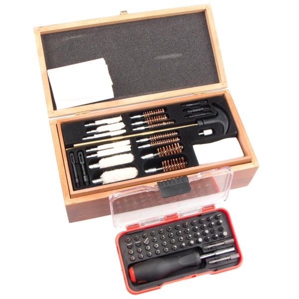 Outers Gun Cleaning Products Outers 25pc Cleaning Kit w/ 51pc Screwdriver Outers Gun Cleaning Products Outers 25pc Cleaning Kit w/ 51pc Screwdriver