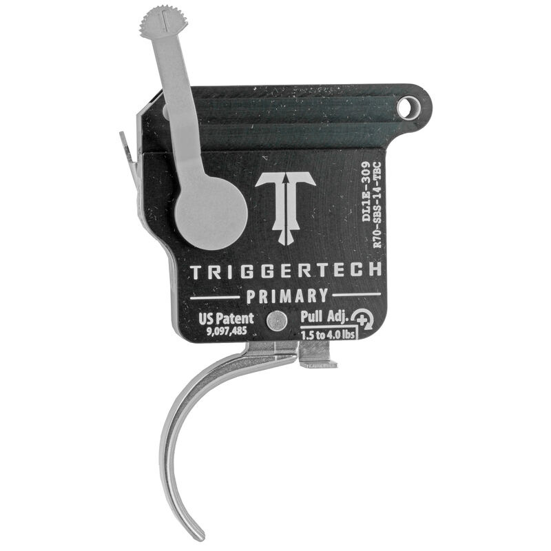 Triggertech Triggertech Remington 700 SS/Black w/ Safety Curved 1.5-4LBS Triggertech Triggertech Remington 700 SS/Black w/ Safety Curved 1.5-4LBS