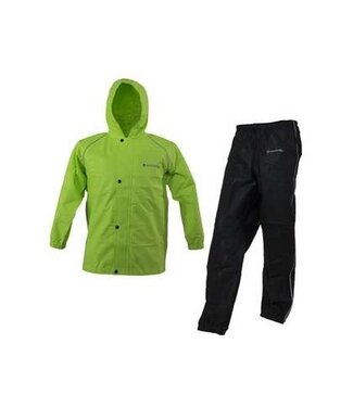 Compass 360 Youth Visitek Reflective Rain Suit Lime/Black