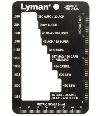 Lyman E-Zee Case Gauge Pistol & Revolver