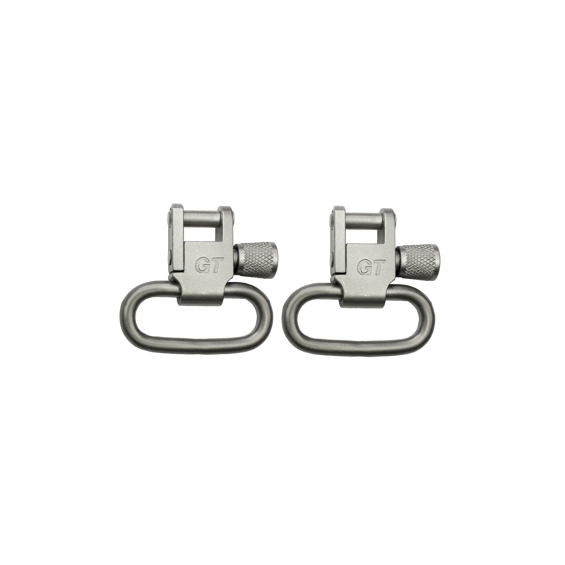 Grovtec Grovtec Ruger 10-22 SW-28 Locking Swivel Set Nickel Grovtec Grovtec Ruger 10-22 SW-28 Locking Swivel Set Nickel