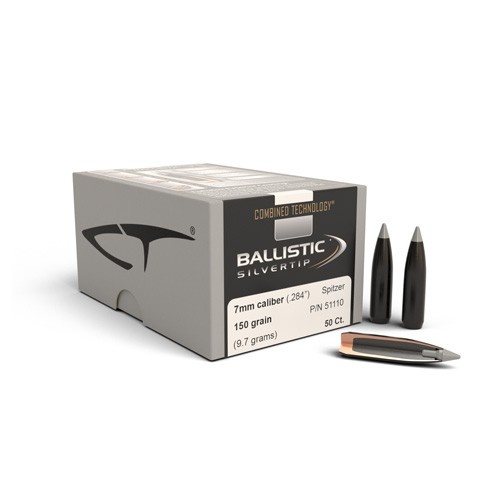 Nosler Nosler Combined Technology Ballistic Silvertip Bullets 50 Qty Nosler Nosler Combined Technology Ballistic Silvertip Bullets 50 Qty
