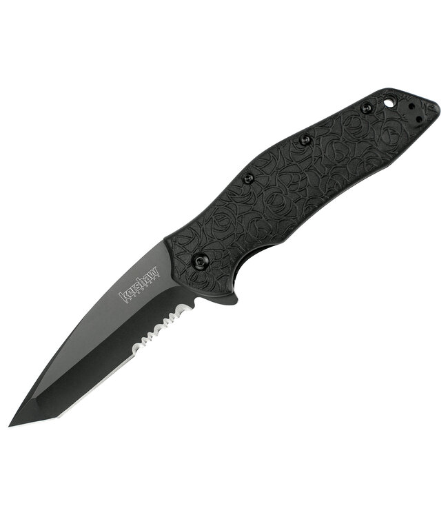 Kershaw Kershaw 1835TBLKST Kuro Tanto Serrated