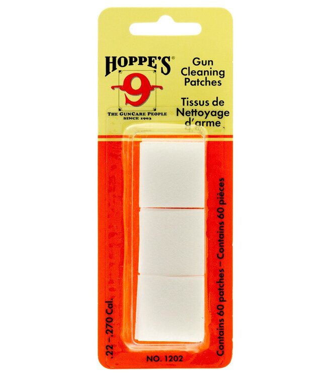 Hoppe's Gun Cleaner Hoppe's Gun Cleaning Patches 22 Cal - 270 Cal