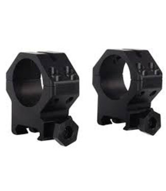 Weaver 4-Hole Skeleton Aluminum Scope Rings - Matte - 1" High