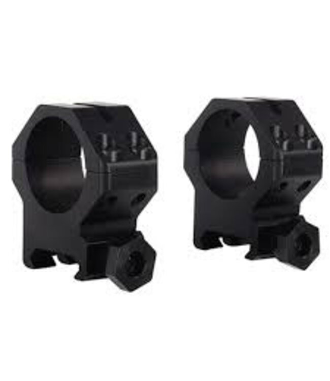 Weaver 4-Hole Skeleton Aluminum Scope Rings - Matte - 1" High