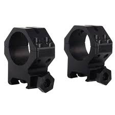 Weaver 4-Hole Skeleton Aluminum Scope Rings - Matte - 1" High Weaver 4-Hole Skeleton Aluminum Scope Rings - Matte - 1" High