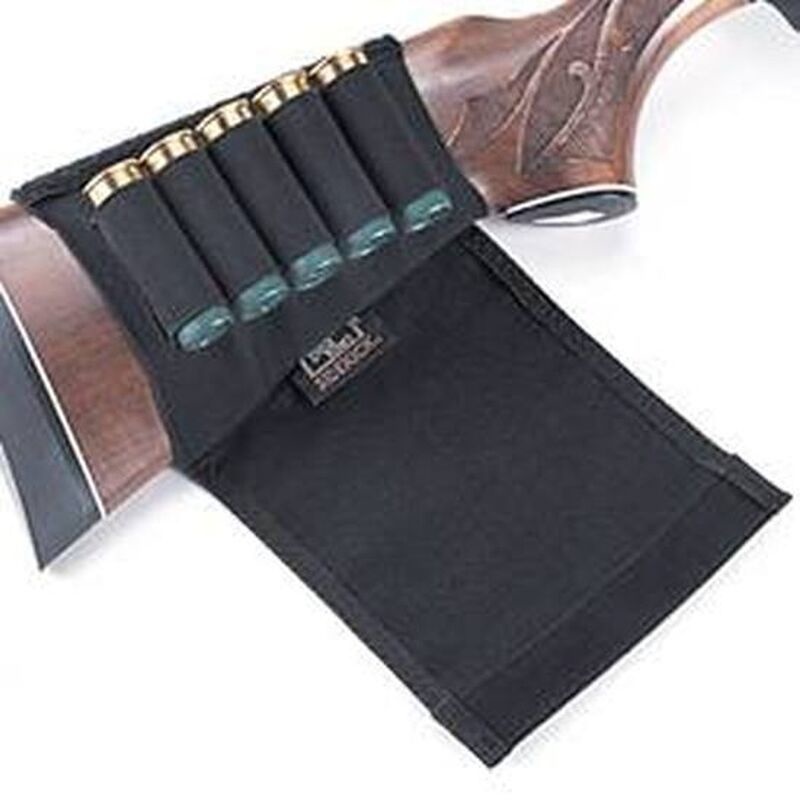 Uncle Mike's Buttstock Shotgun Shell Holder with Protective Flap Cordura Uncle Mike's Buttstock Shotgun Shell Holder with Protective Flap Cordura