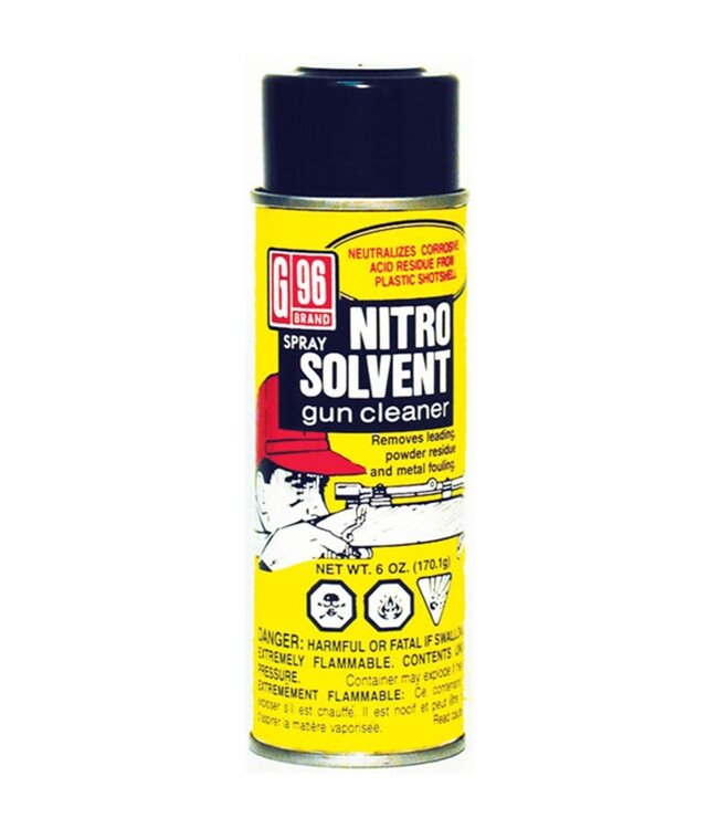 G96 Nitro Solvent Gun Spray - 6oz