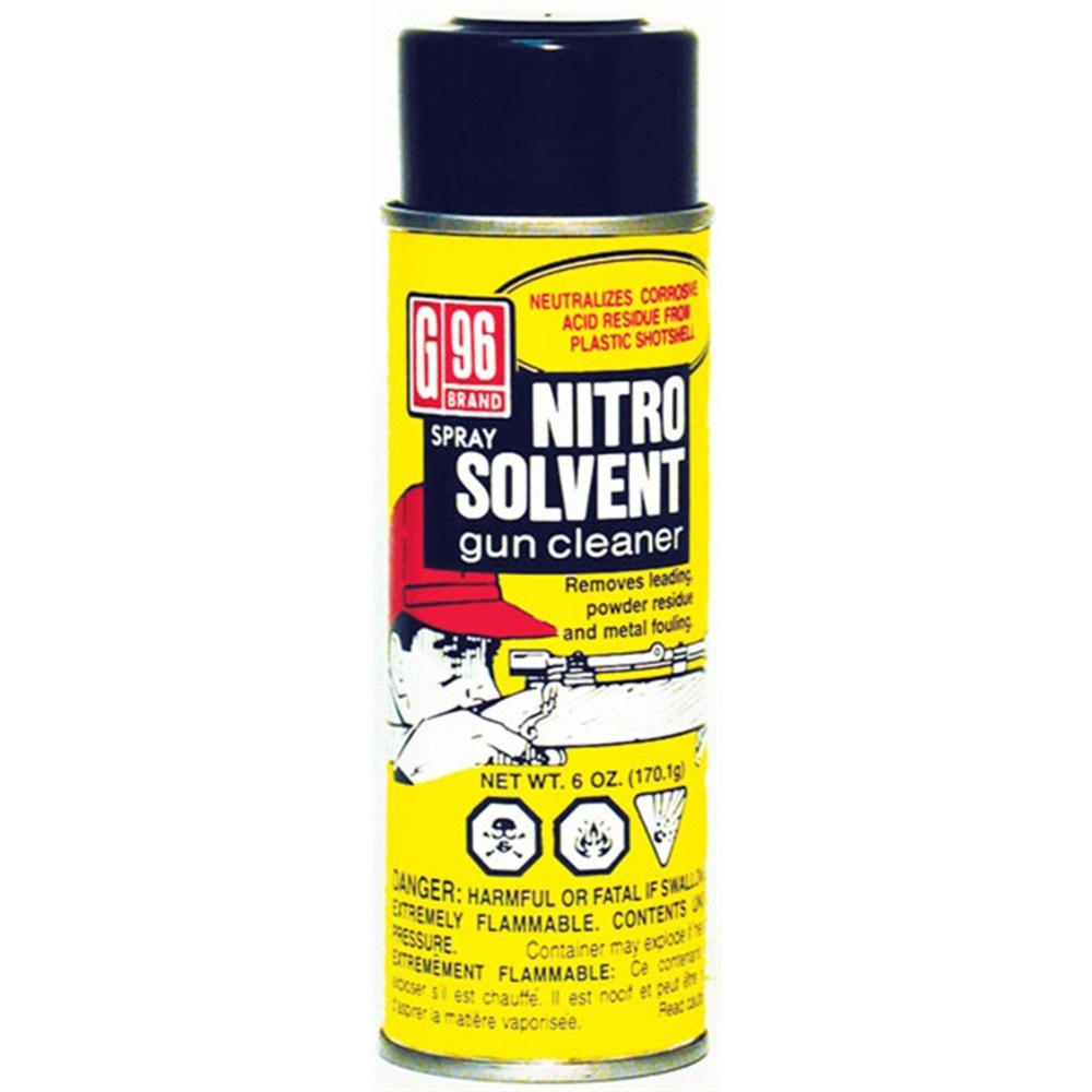 G96 G96 Nitro Solvent Gun Spray - 6oz G96 G96 Nitro Solvent Gun Spray - 6oz