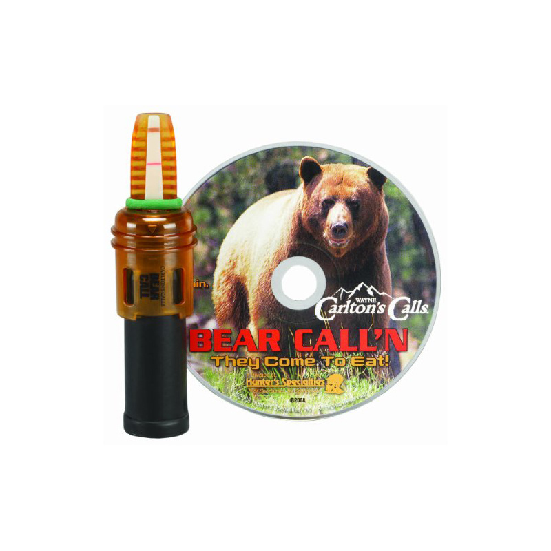 Hunters Specialties Hunter's Specialties Carlton's Calls Bear Call w/ CD Hunters Specialties Hunter's Specialties Carlton's Calls Bear Call w/ CD