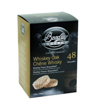 Bradley Smokers Bradley Bisquettes Whiskey Oak 48-Pack