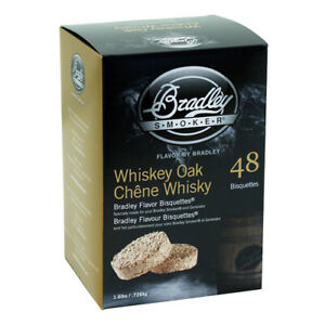 Bradley Smokers Bradley Bisquettes Whiskey Oak 48-Pack