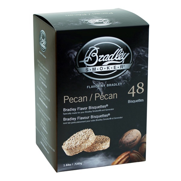 Bradley Smokers Bradley Bisquettes Pecan 48-Pack Bradley Smokers Bradley Bisquettes Pecan 48-Pack