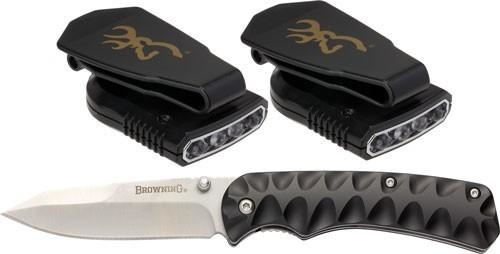 Browning Browning Night Seeker Knife & Cap Light Combo Black Browning Browning Night Seeker Knife & Cap Light Combo Black