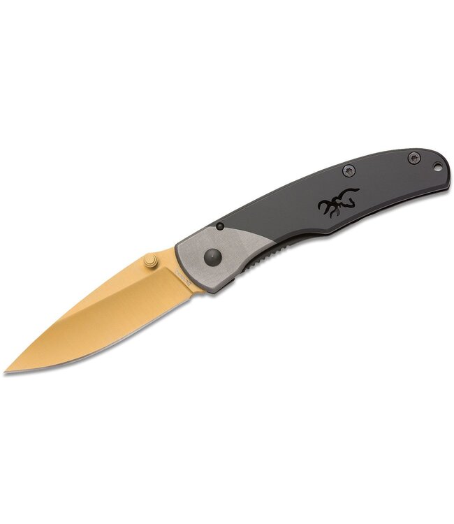Browning Browning Knife TI Mountain Gold Medium 50yr