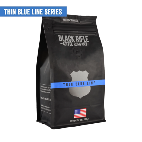 Black Rifle Coffee Co. Black Rifle Coffee Thin Blue Line Roast - Ground BRCC-CAN-3055-G