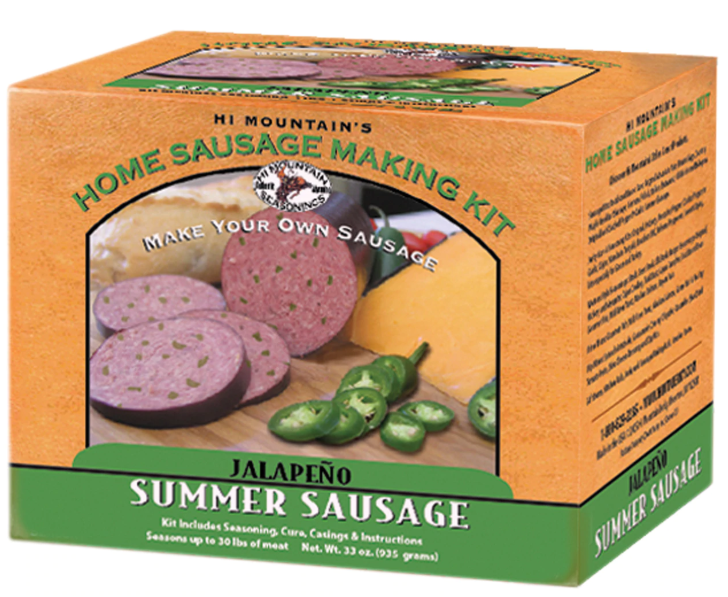 Hi Mountain Seasonings Hi Mountain Jalapeno Summer Sausage Kit Hi Mountain Seasonings Hi Mountain Jalapeno Summer Sausage Kit