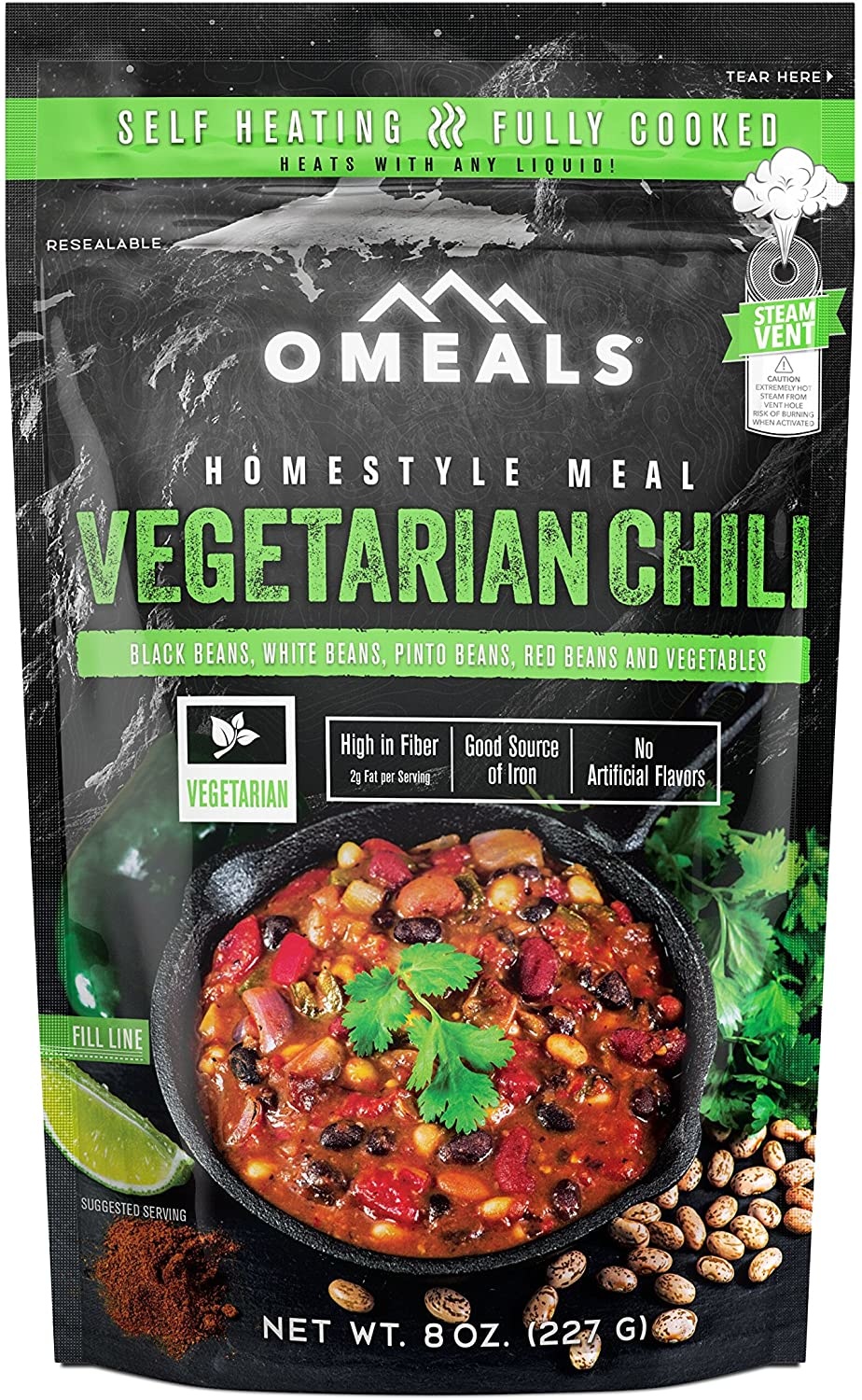 Omeals Omeals Vegetarian Chili Omeals Omeals Vegetarian Chili