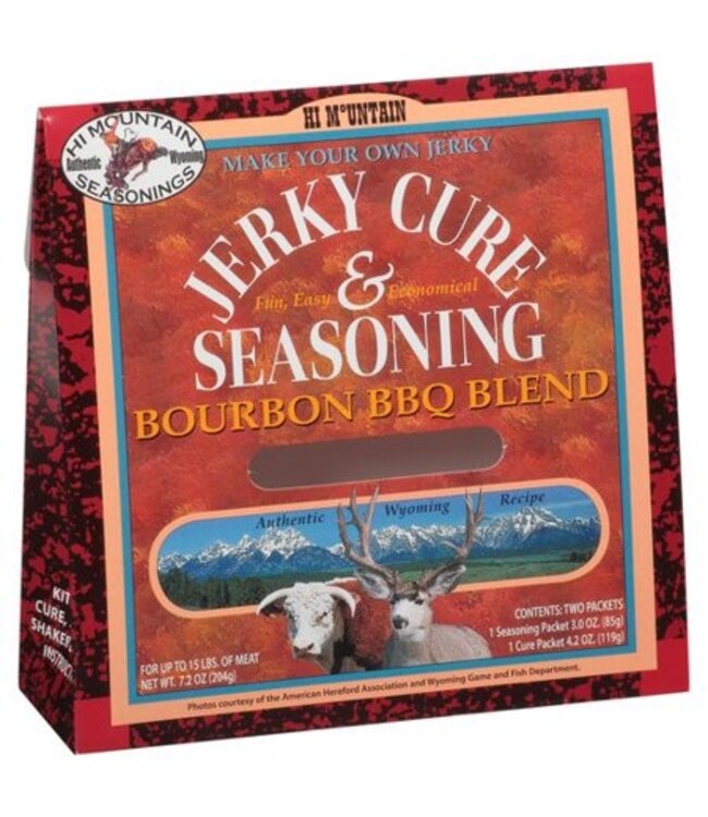 Hi Mountain Seasonings Hi Mountain Jerky Cure Bourbon BBQ Blend
