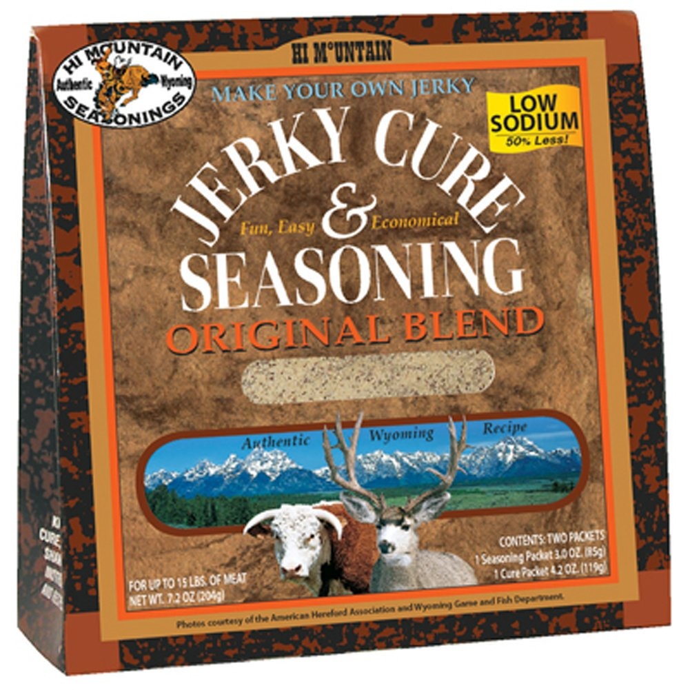 Hi Mountain Seasonings Hi Mountain Jerky Cure Low Sodium Original Blend Hi Mountain Seasonings Hi Mountain Jerky Cure Low Sodium Original Blend
