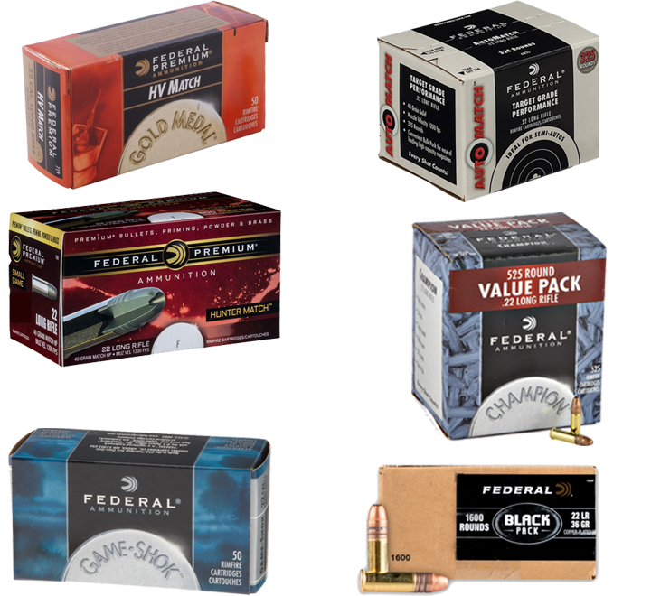 Federal 22LR Ammo Federal 22LR Ammo