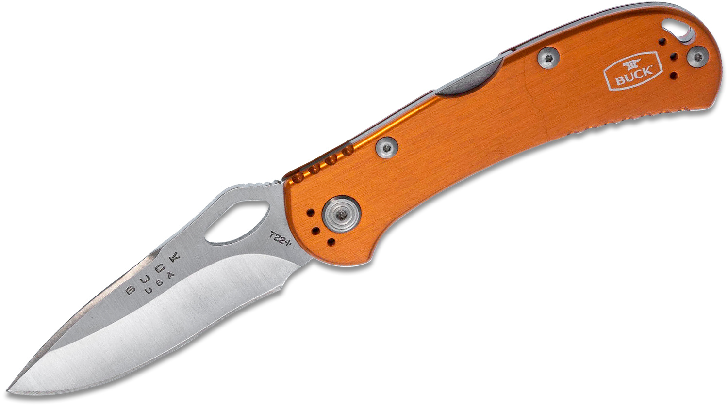 Buck 722 SpitFire Folding Knife 3.25" Plain Blade - Corlane Sporting