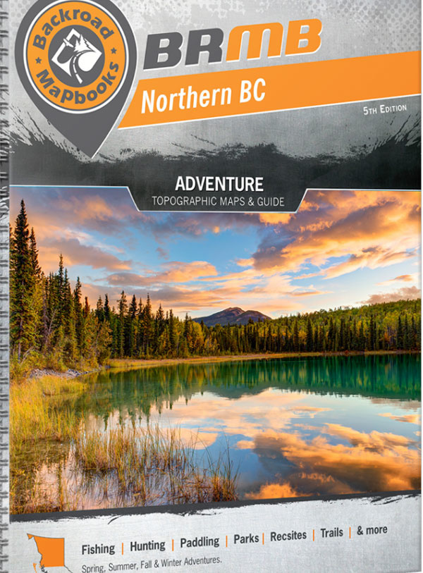 Backroad Mapbooks Backroad Mapbook Northern BC 5th Edition
