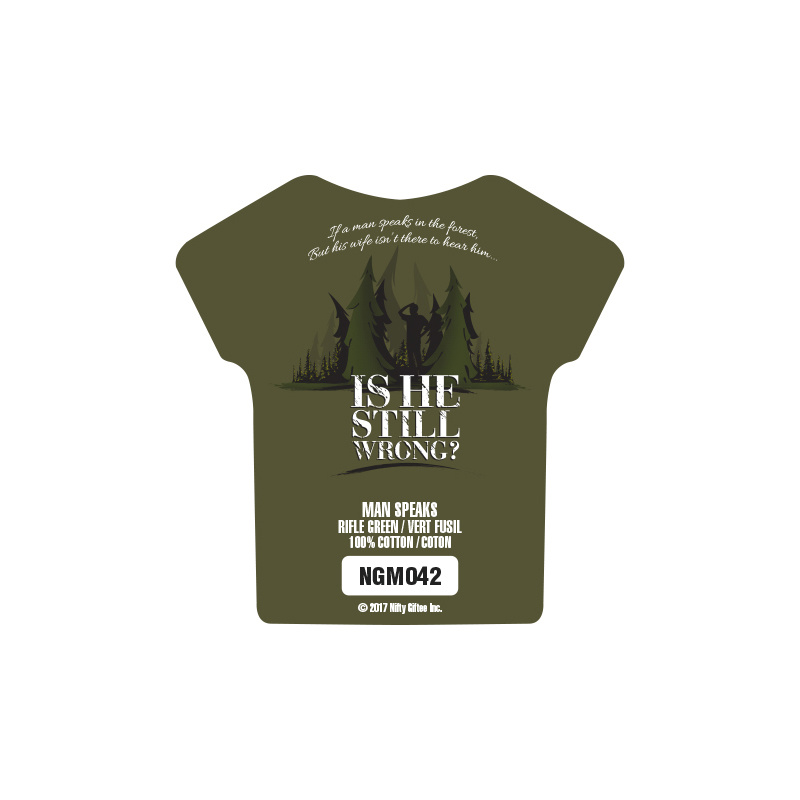 Nifty Giftee Nifty Giftee Crushed Tees Man Speaks Nifty Giftee Nifty Giftee Crushed Tees Man Speaks