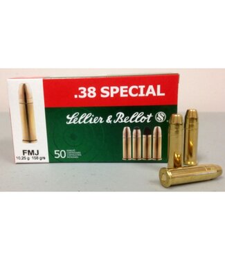 Sellier & Bellot .38 Special 158gr