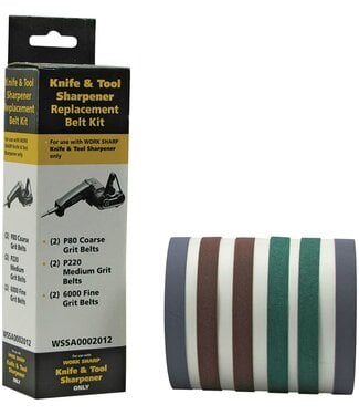 Work Sharp 6 Assorted Belt Replacement Kit