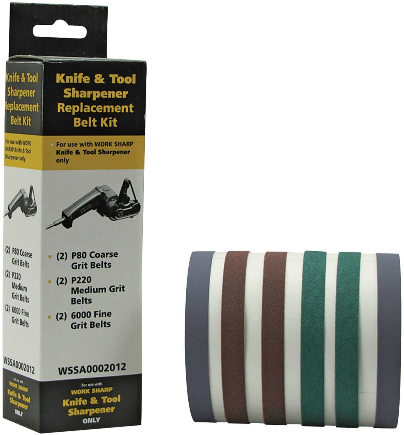Work Sharp Work Sharp 6 Assorted Belt Replacement Kit Work Sharp Work Sharp 6 Assorted Belt Replacement Kit