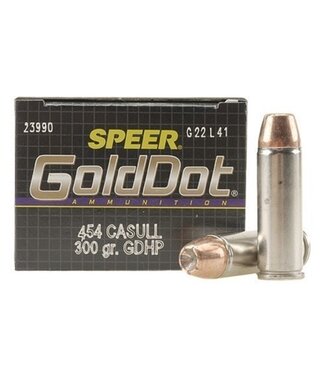 Speer Gold Dot 454 Casull 300gr GDHP