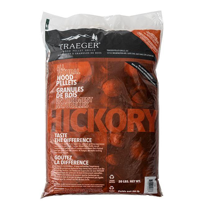 Traeger Traeger Grill Pellets Hickory - 20lb Traeger Traeger Grill Pellets Hickory - 20lb
