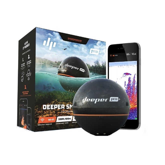 Deeper Smart Sonar Pro+ Wireless Fish Finder - Corlane Sporting Goods Ltd.