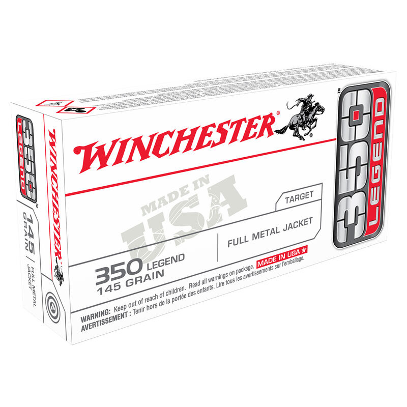 Winchester Winchester 350 Legend - 145gr FMJ Winchester Winchester 350 Legend - 145gr FMJ