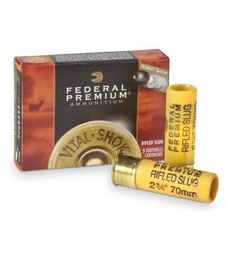 Premium Vital-Shok Shotgun Ammunition (5/box)