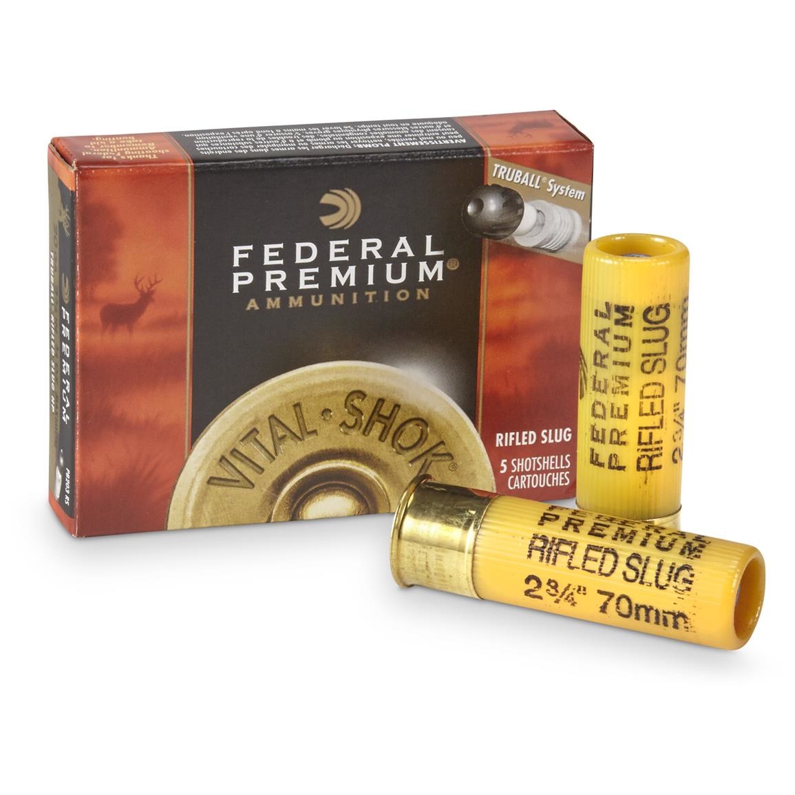 Federal Premium Vital-Shok Shotgun Ammunition Federal Premium Vital-Shok Shotgun Ammunition