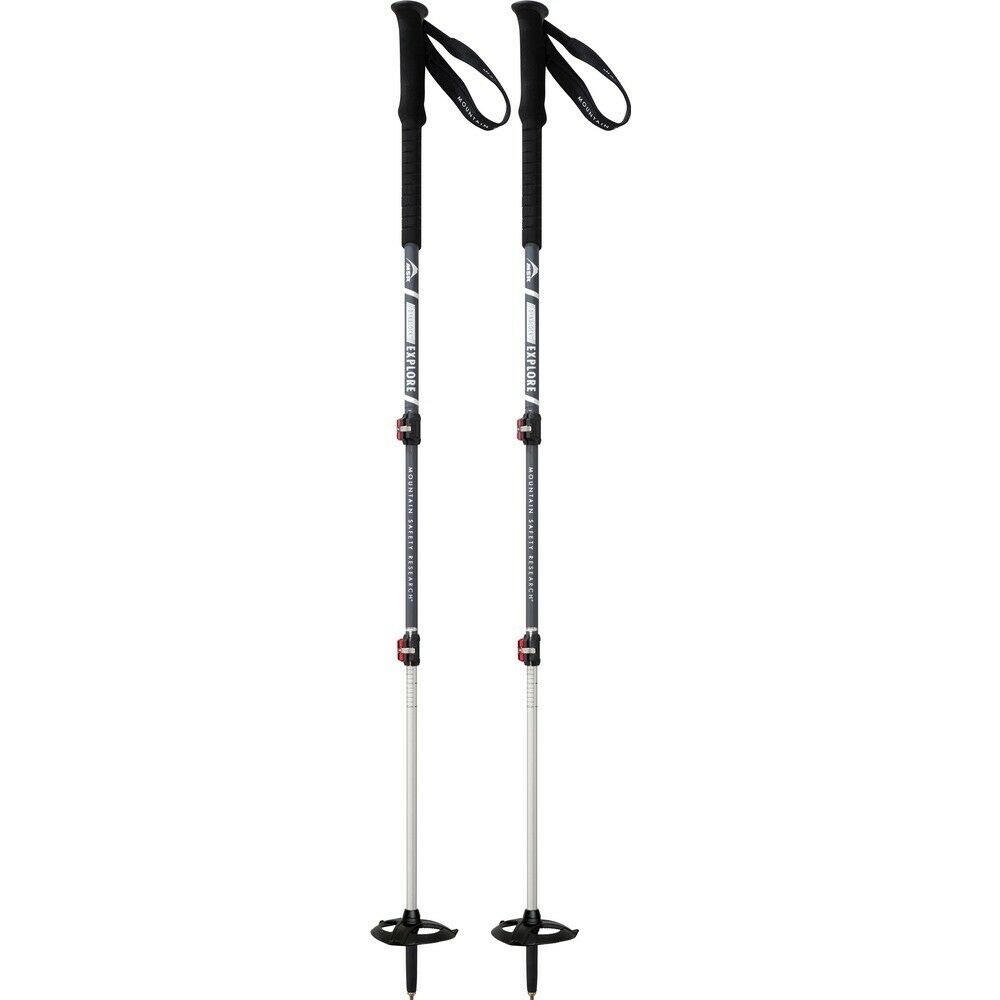MSR DynaLock Explore Poles Steel Grey 64-140cm MSR DynaLock Explore Poles Steel Grey 64-140cm