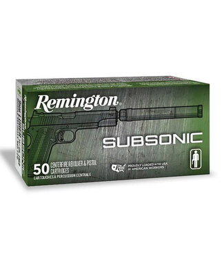 Remington Subsonic Ammunition