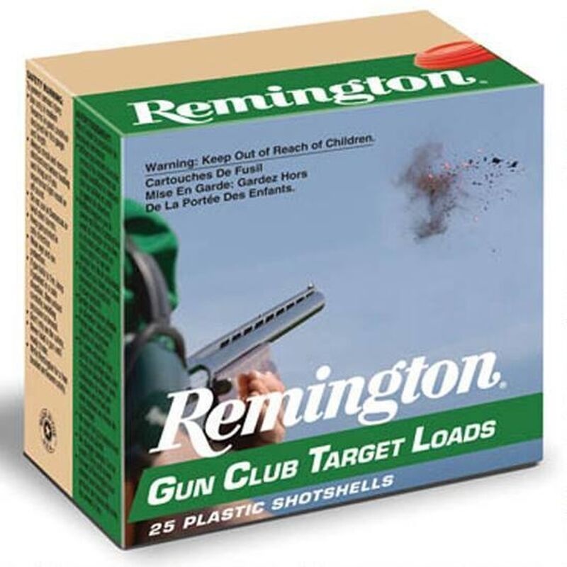 Remington Remington Gun Club Target Shotgun Ammunition Remington Remington Gun Club Target Shotgun Ammunition