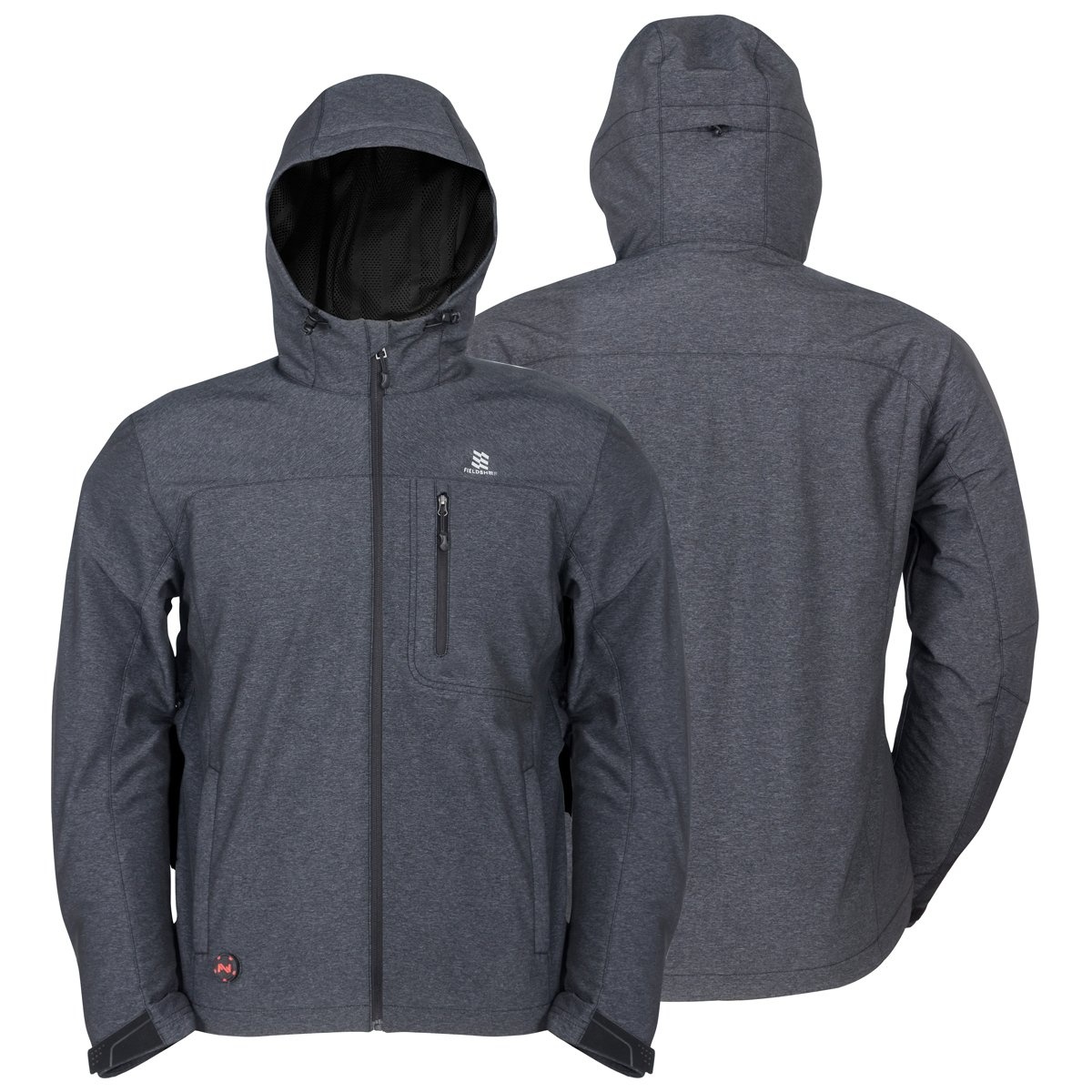 Fieldsheer Adventure Men's Jacket Heather Grey Fieldsheer Adventure Men's Jacket Heather Grey