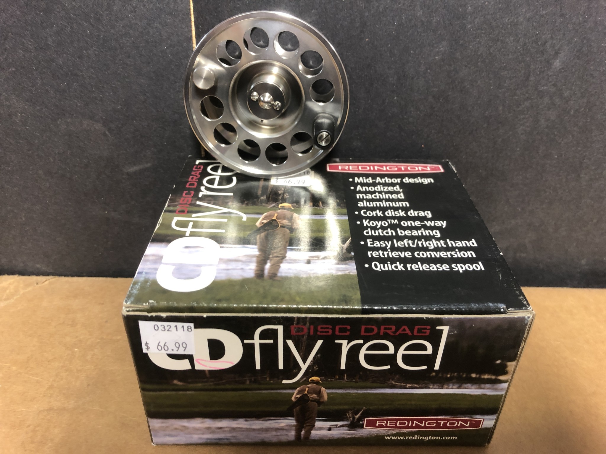 Redington Fly Products Redington CD Fly Reel Silver SCD 5/6